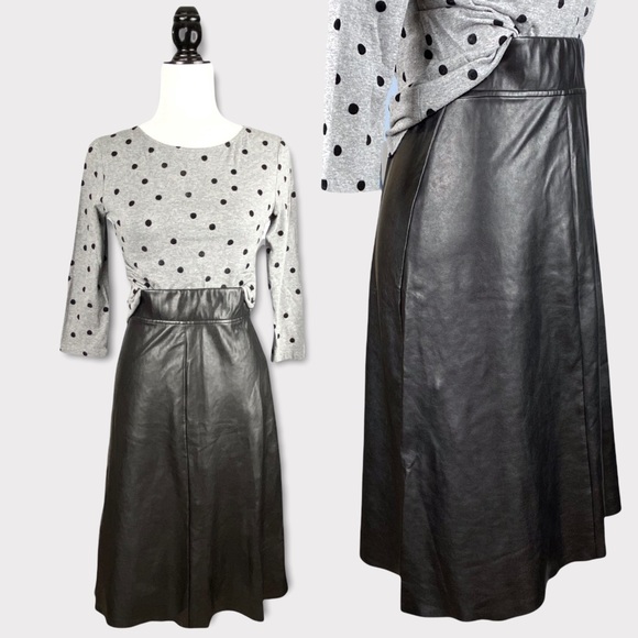 IMNYC Isaac Mizrahi 3/4 Sleeve Grey Scoop Neck Top - Picture 10 of 16